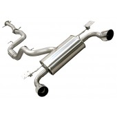 Mongoose Cat Back System With Decat Ford Focus MK2 RS